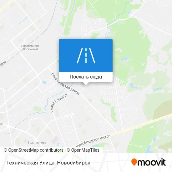 Карта Техническая Улица