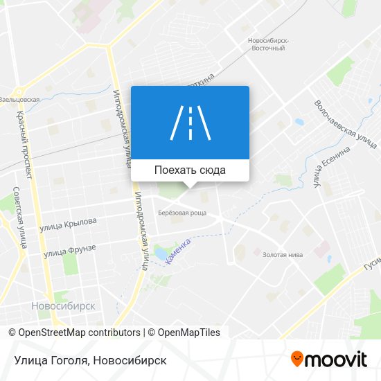 Карта Улица Гоголя