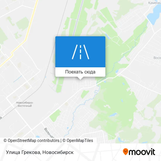 Карта Улица Грекова