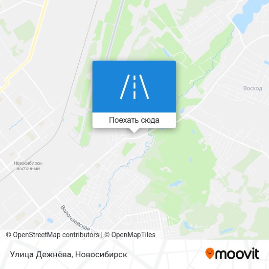Карта Улица Дежнёва