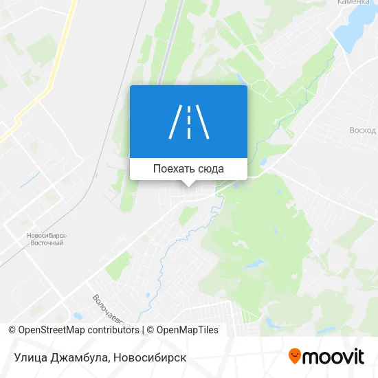 Карта Улица Джамбула