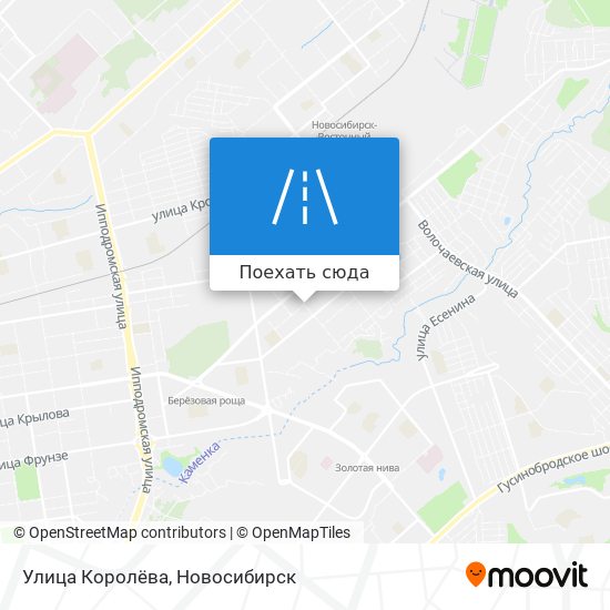 Карта Улица Королёва