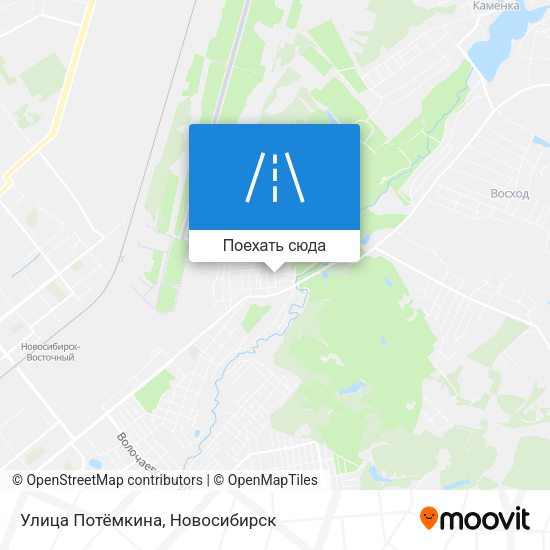 Карта Улица Потёмкина