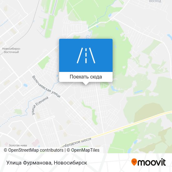 Карта Улица Фурманова