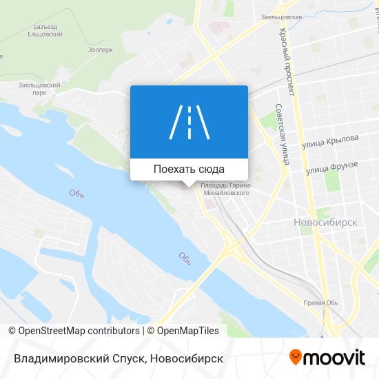 Карта Владимировский Спуск