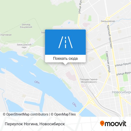 Карта Переулок Ногина