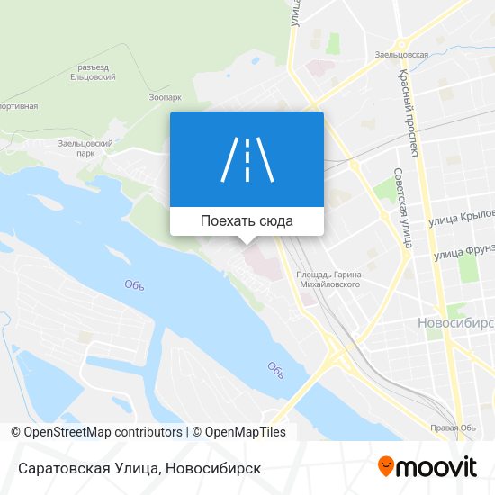Карта Саратовская Улица