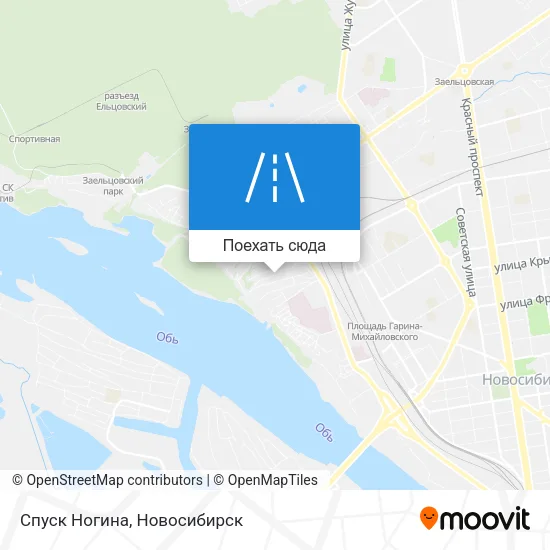 Карта Спуск Ногина