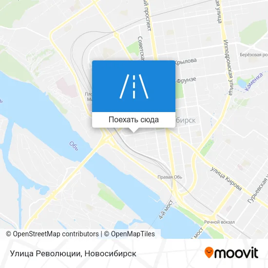 Карта Улица Революции