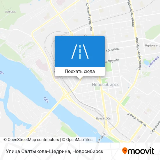 Карта Улица Салтыкова-Щедрина