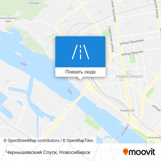 Карта Чернышевский Спуск