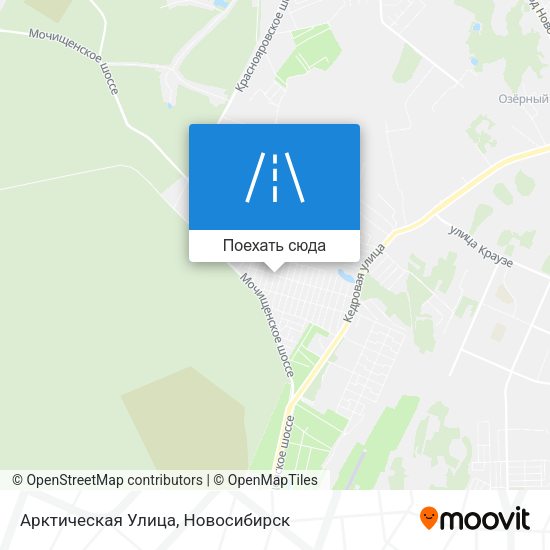 Карта Арктическая Улица