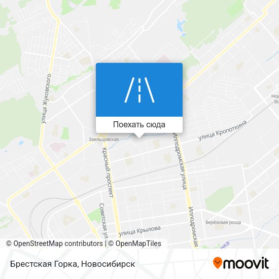 Карта Брестская Горка