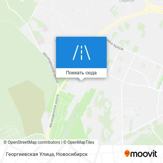 Карта Георгиевская Улица