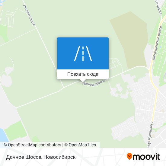 Карта Дачное Шоссе