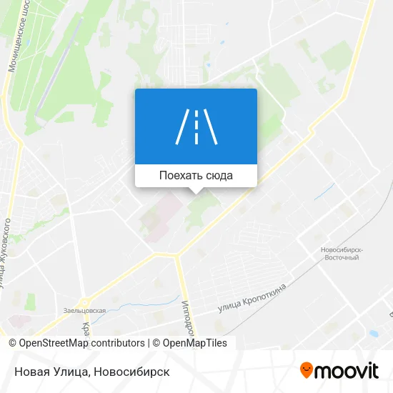 Карта Новая Улица