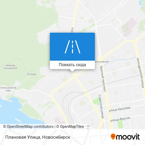 Карта Плановая Улица