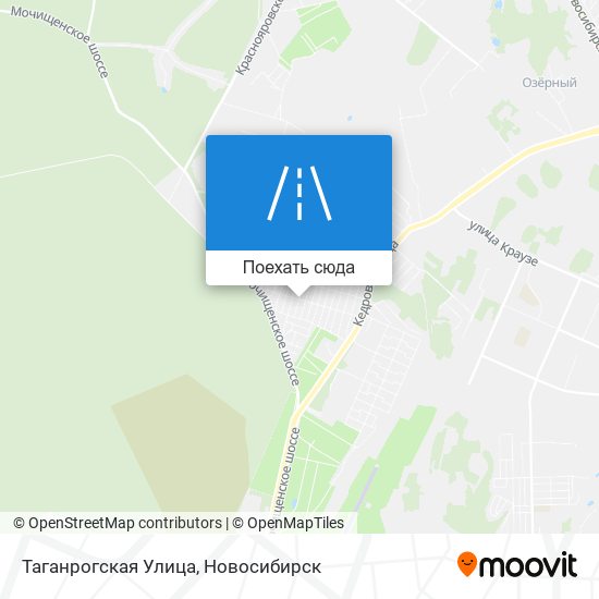 Карта Таганрогская Улица