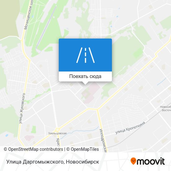 Карта Улица Даргомыжского