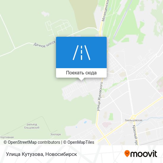 Карта Улица Кутузова