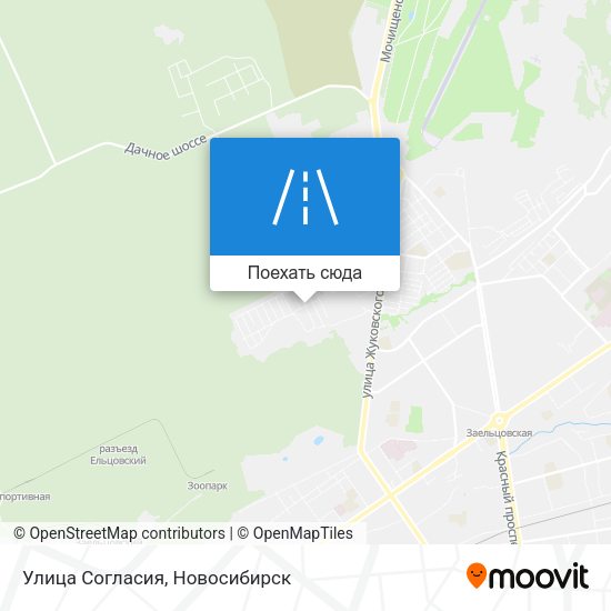 Карта Улица Согласия