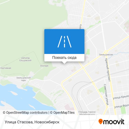 Карта Улица Стасова