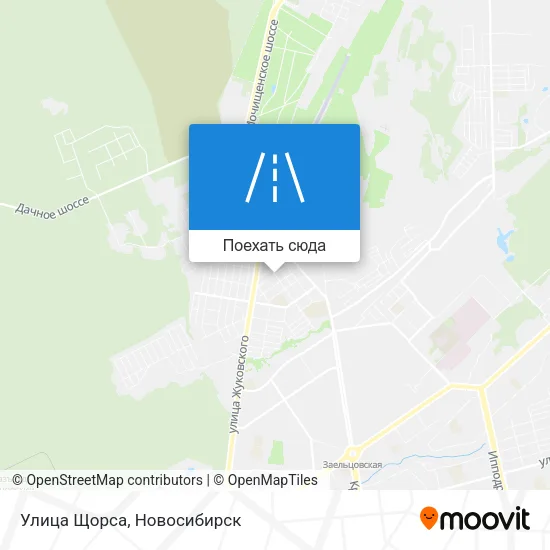 Карта Улица Щорса