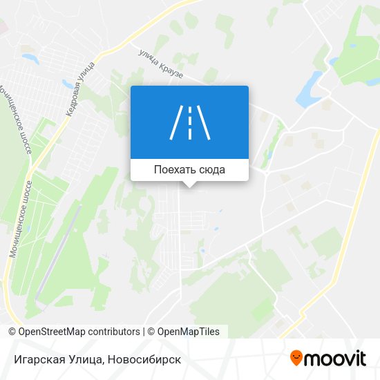 Карта Игарская Улица
