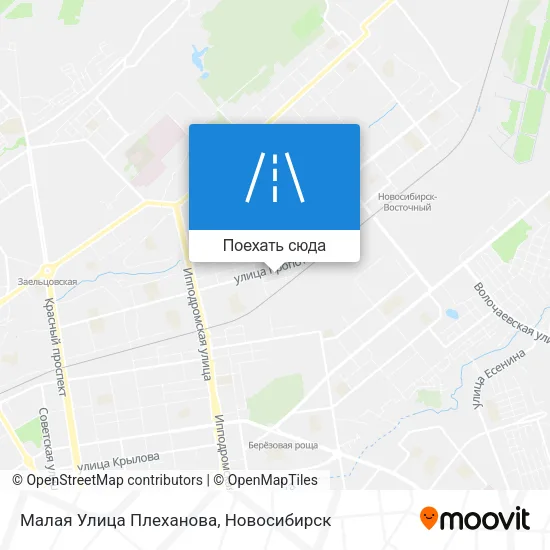 Карта Малая Улица Плеханова