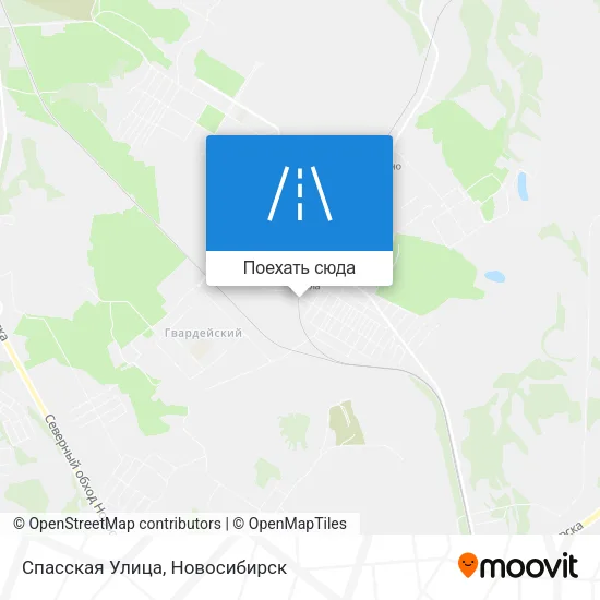 Карта Спасская Улица