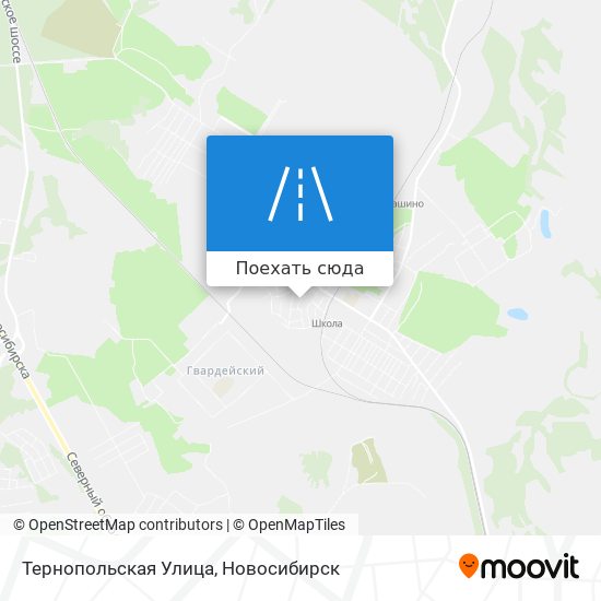 Карта Тернопольская Улица