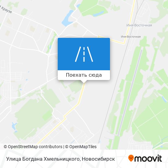 Карта Улица Богдана Хмельницкого