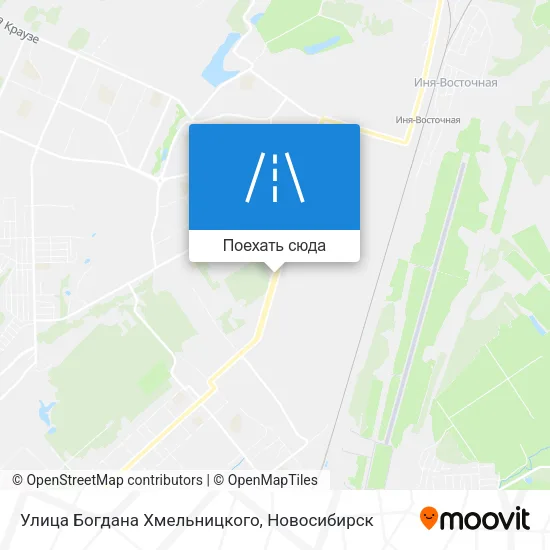 Карта Улица Богдана Хмельницкого