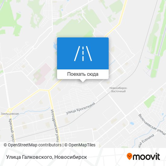 Карта Улица Галковского