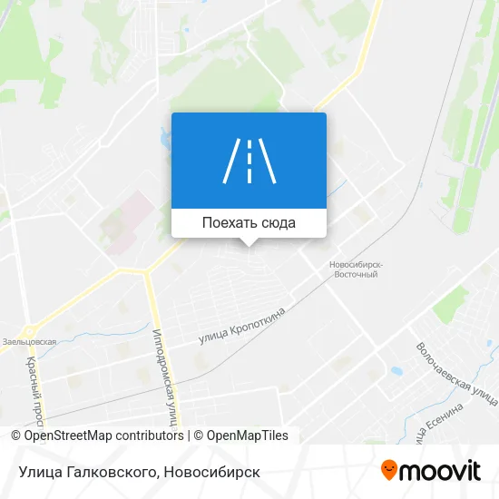 Карта Улица Галковского