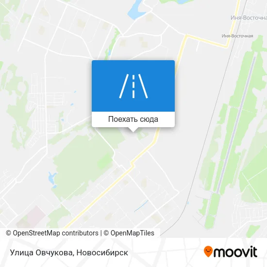 Карта Улица Овчукова