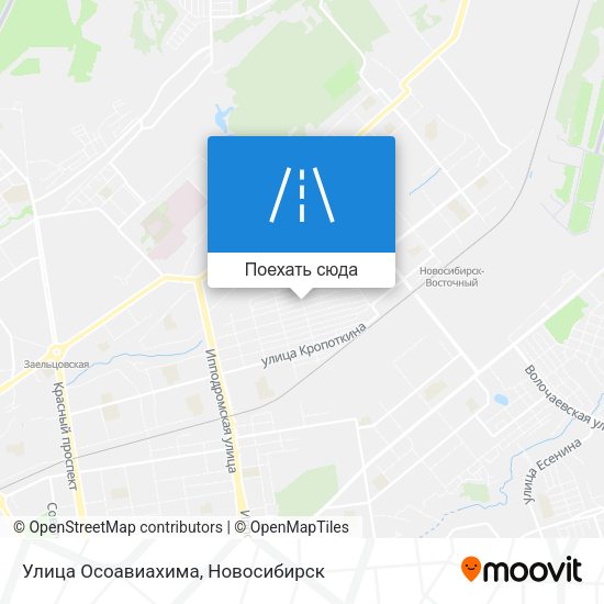 Карта Улица Осоавиахима