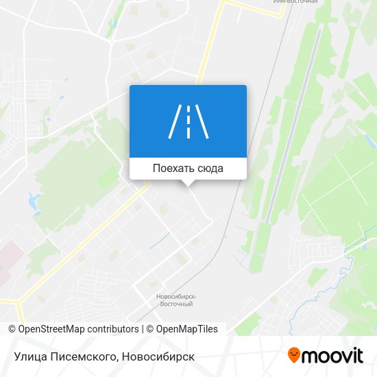 Карта Улица Писемского