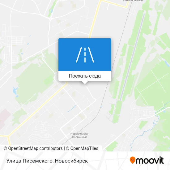 Карта Улица Писемского