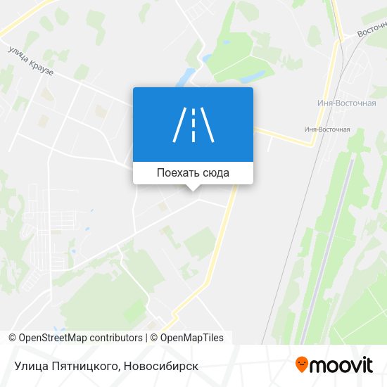 Карта Улица Пятницкого