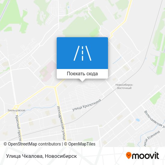 Карта Улица Чкалова