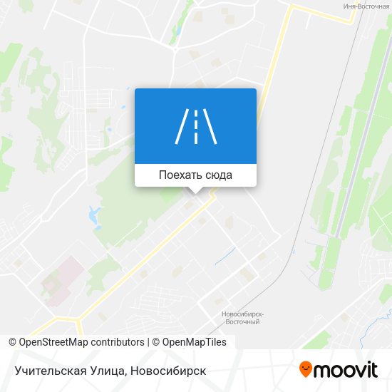 Карта Учительская Улица