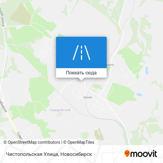 Карта Чистопольская Улица