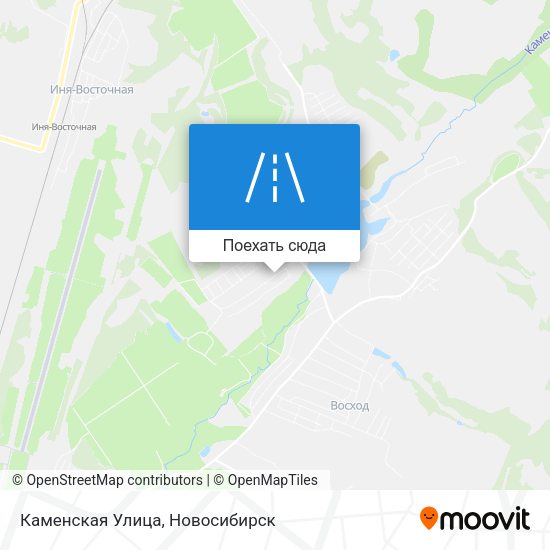 Карта Каменская Улица