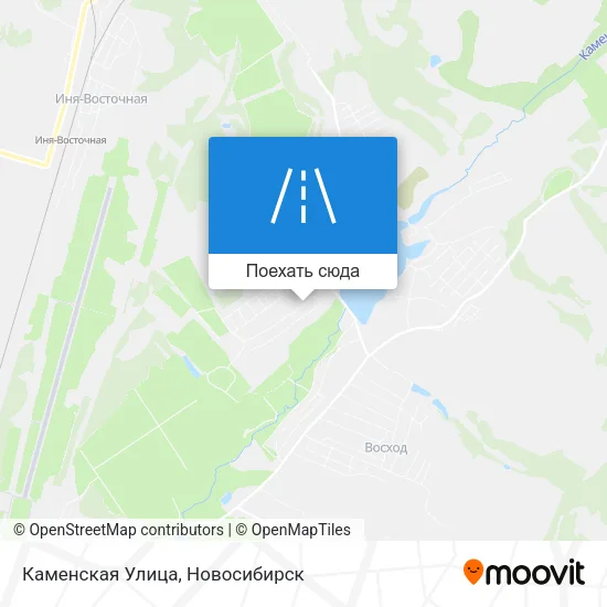 Карта Каменская Улица
