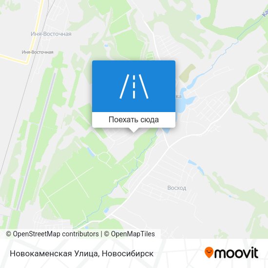 Карта Новокаменская Улица