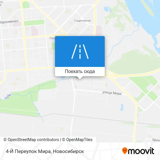 Карта 4-Й Переулок Мира