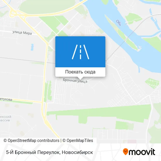 Карта 5-Й Бронный Переулок