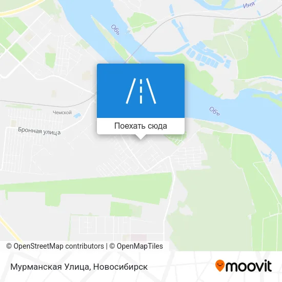 Карта Мурманская Улица