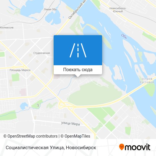 Карта Социалистическая Улица